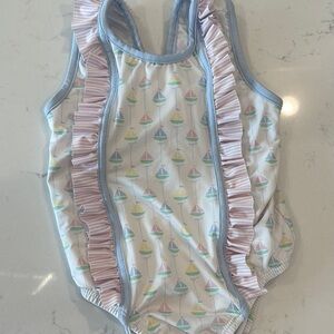 Lullaby Set Swimsuit with Ruffle Trim NWOT